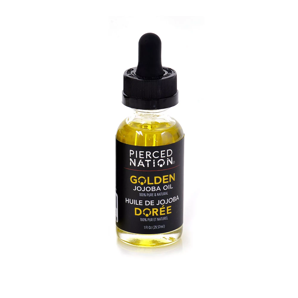 Pierced Nation Healing Jojoba Oil - 1 oz.