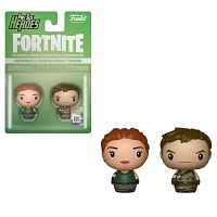 Pathfinder and Highrise Assault Trooper Pint Size Heroes Funko Figures - Fortnite