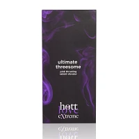 Ultimate Threesome Pink Thrusting Rechargeable Rabbit Vibrator 9.3 Inch - Hott Love Extreme