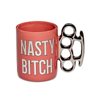 Brass Knuckle Nasty Bitch Shot Glass - 2 oz.
