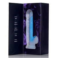 Glow In The Dark Suction Cup Dildo 7 Inch - Hott Love Extreme
