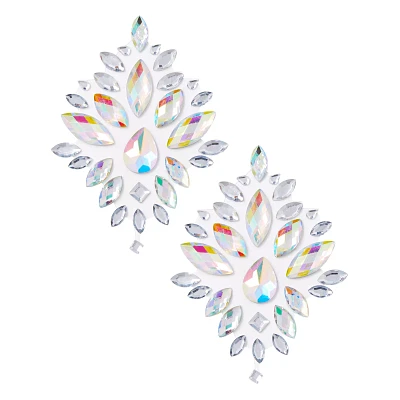 Crystal-Effect Glow in the Dark Nipple Pasties