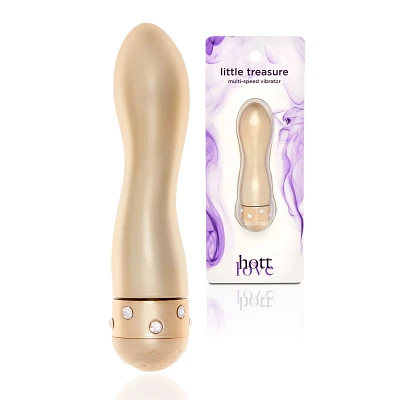 Little Treasure Multi-Speed Waterproof Vibrator 4 Inch - Hott Love