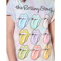 Tie Dye Pastel The Rolling Stones T Shirt