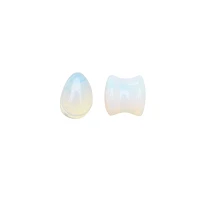 Opalite Teardrop Stone Plugs