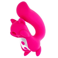 Wild Ride Pink 5 Function Rechargeable Waterproof Suction Massager 4.2 Inch - Hott Love Extreme