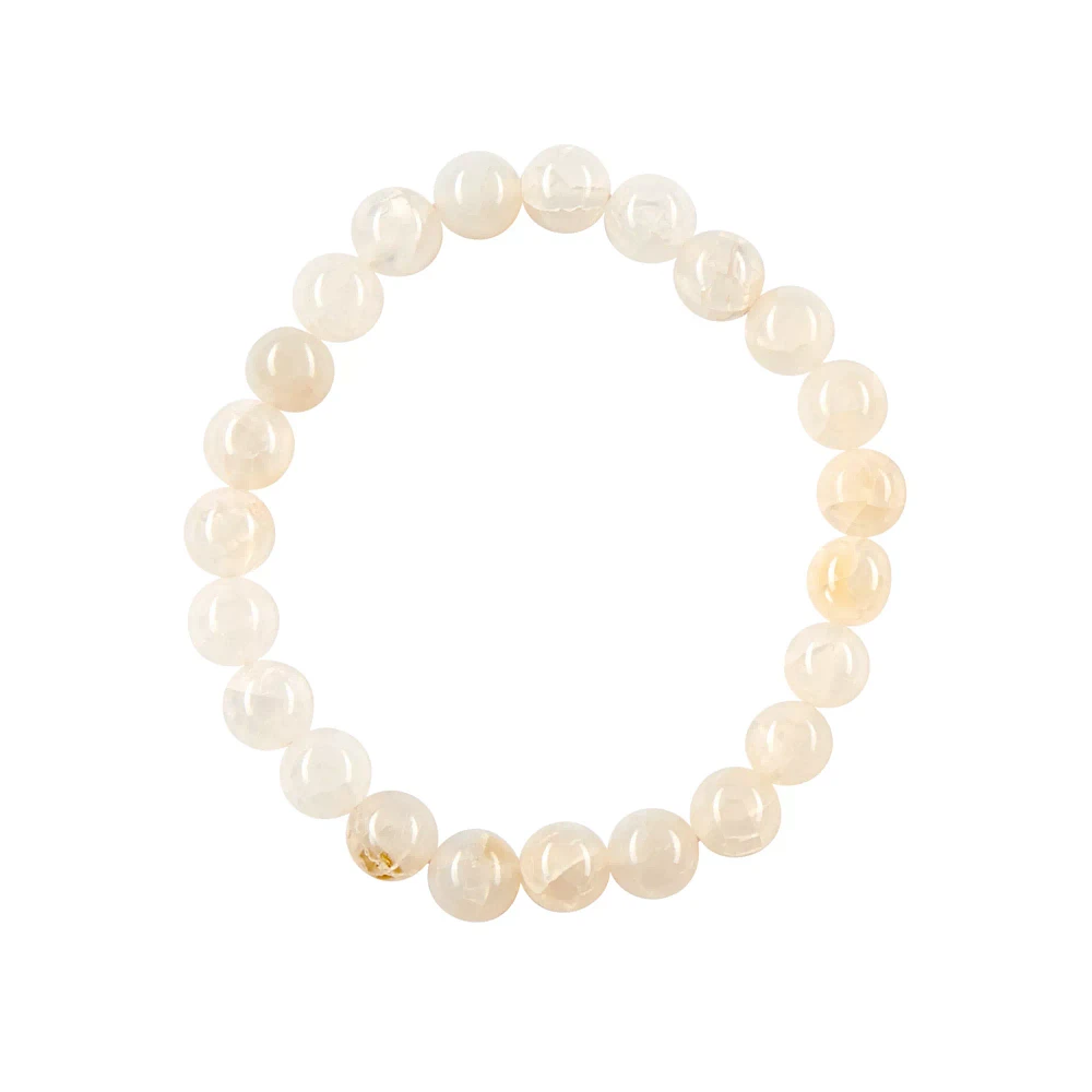 Semi-Precious Clear Quartz Bracelet