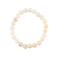 Semi-Precious Clear Quartz Bracelet