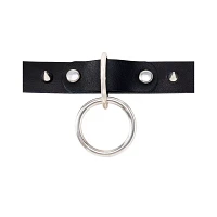 Ring Spiked Choker Necklace