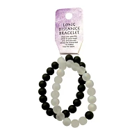 Long Distance Beaded Bracelets - 2 Pack