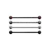 Multi-Pack Splatter Industrial Barbells 4 Pack - 14 Gauge