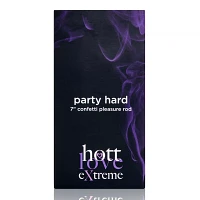 Party Hard Suction Cup Confetti Dildo - Hott Love Extreme