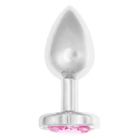 Sweet Heart Metal Butt Plug 3 Inch - Hott Love