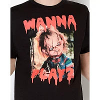 Wanna Play Chucky T Shirt