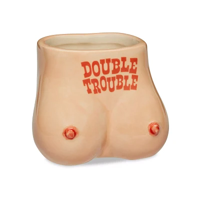 Double Trouble Boobies Shot Glass - 2 oz.