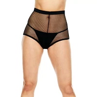 High Waist Fishnet Boyshorts