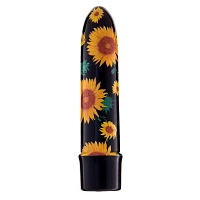 Flower Power 10-Function Sunflower Waterproof Bullet Vibrator 5.3 Inch - Sexology