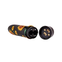 Flower Power 10-Function Sunflower Waterproof Bullet Vibrator 5.3 Inch - Sexology