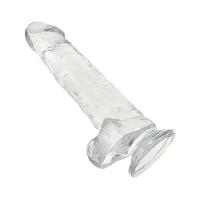 Clearly Hung Suction Cup Dildo 8 Inch - Hott Love Extreme