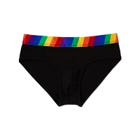 Black Rainbow Daddy Pride Briefs