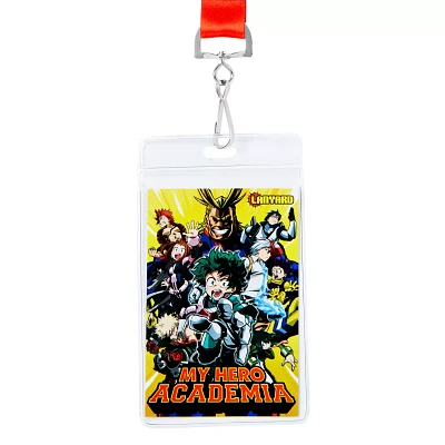 Red My Hero Academia Lanyard