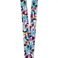Tie-Dye Alien Lanyard