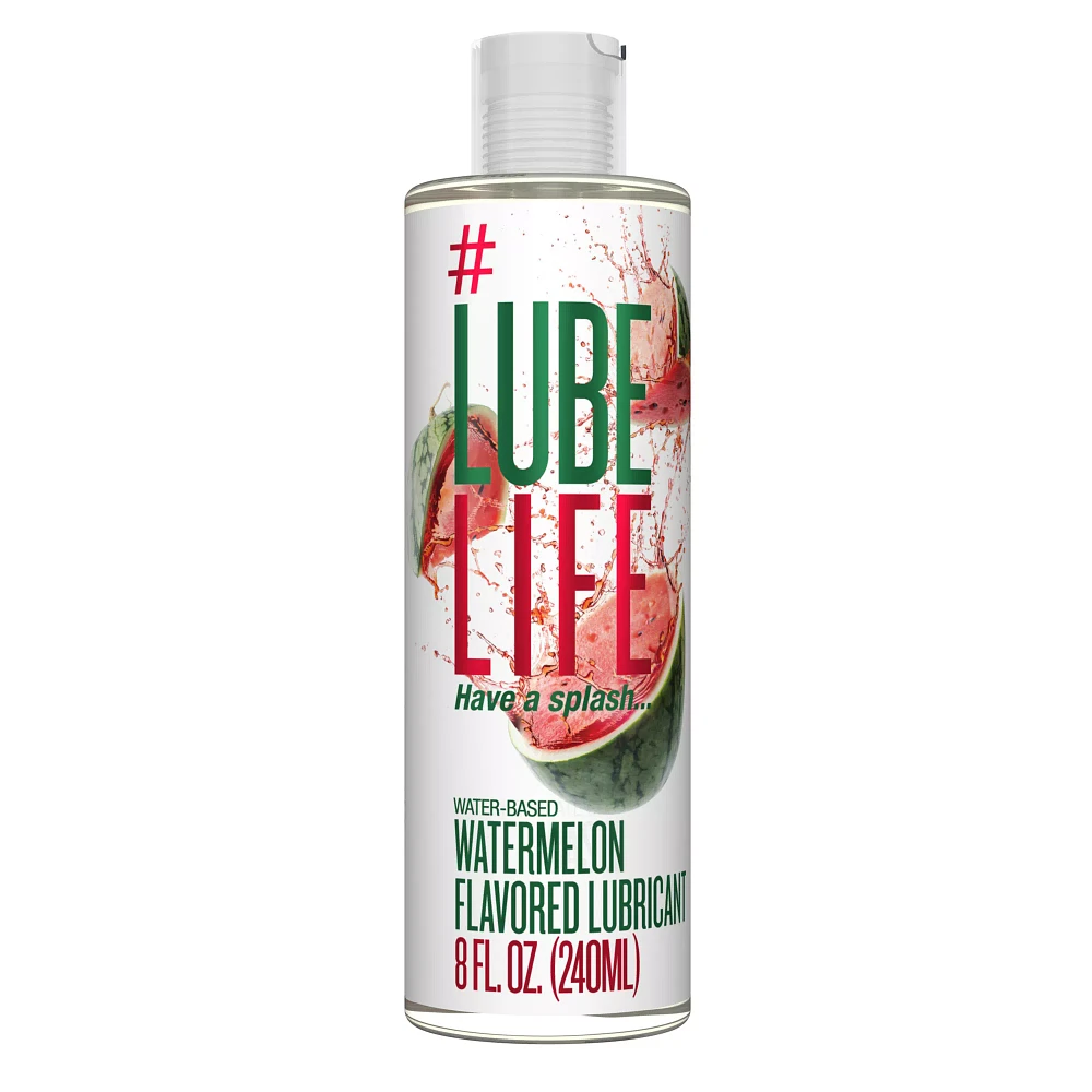 Watermelon Flavored Lube - 8 oz.
