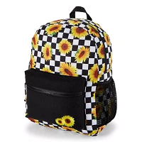 Checkered Sunflower Backpack