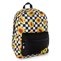 Checkered Sunflower Backpack