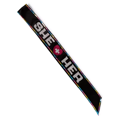 She Her Pronoun Sash