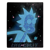 Hologram Rick Double Sided Fleece Blanket - Rick and Morty