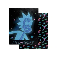 Hologram Rick Double Sided Fleece Blanket - Rick and Morty