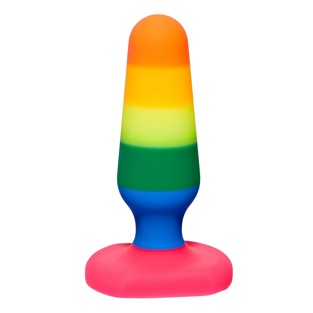 Pride and Joy Silicone Butt Plug 4 Inch - Sexology