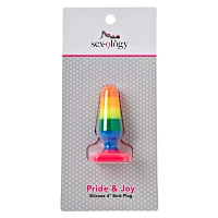 Pride and Joy Silicone Butt Plug 4 Inch - Sexology
