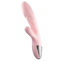 Joy Heated Rechargeable Waterproof Rabbit Vibrator 8 Inch - Oona