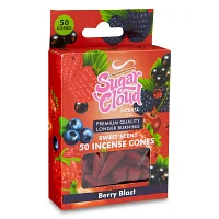 Sugar Cloud Berry Blast Incense Cones - 50 Pack