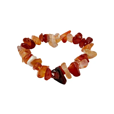 Carnelian Chip Bracelet