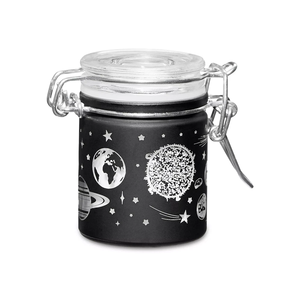 Matte Black Galaxy Stash Jar - 1.5 oz.