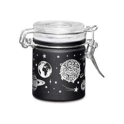 Matte Black Galaxy Stash Jar - 1.5 oz.