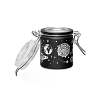 Matte Black Galaxy Stash Jar - 1.5 oz.