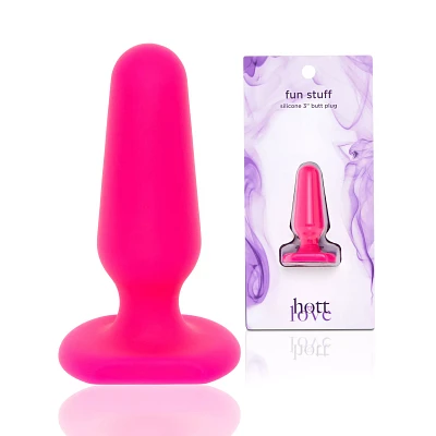 Fun Stuff Butt Plug 3 Inch - Hott Love