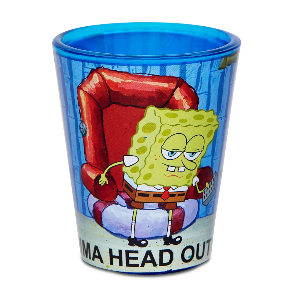 SpongeBob SquarePants Meme Shot Glass – 2 oz. – Nickelodeon