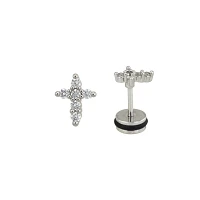 CZ Cross Fake Plugs - 18 Gauge