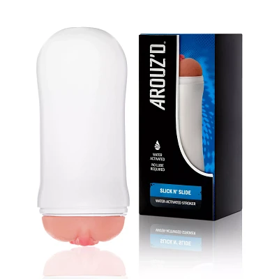 Slick N' Slide Waterproof Shower Stroker - Arouz'd