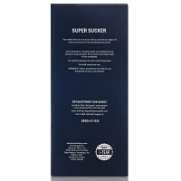 Clear Blue Super Sucker Frosted Stroker - Arouz'd