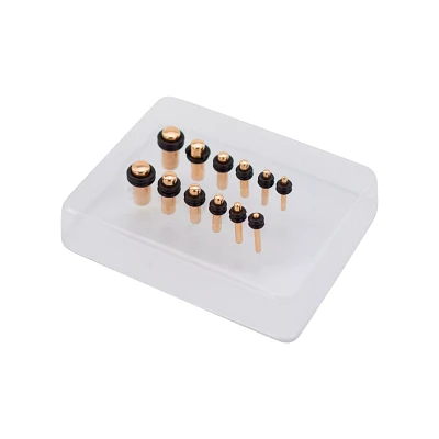 Multi-Pack Anodized Rose Gold Plugs 6 Pair - 14-4G