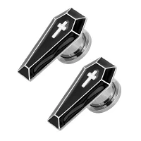 Coffin Charm Screw Plugs