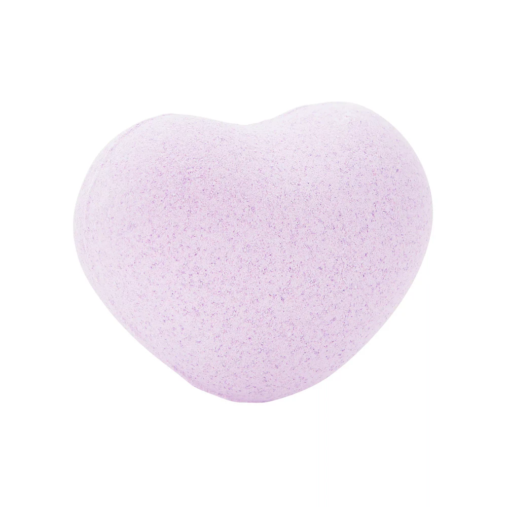 Erotic Lavender Heart Bath Bomb with Vibrator