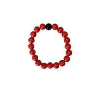 Black and Marbled Long Distance Beaded Bracelets