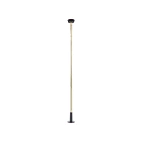 Spinning LED Light-Up Goldtone Stripper Pole